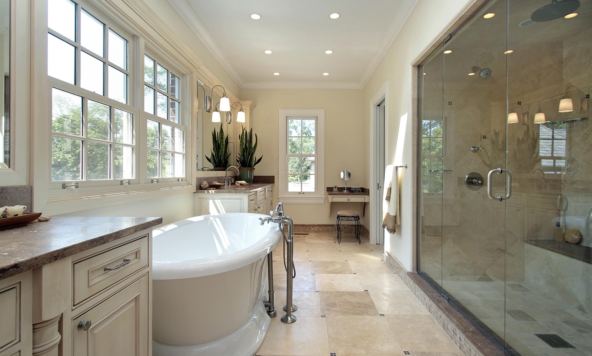 Photo of bathroom with tub